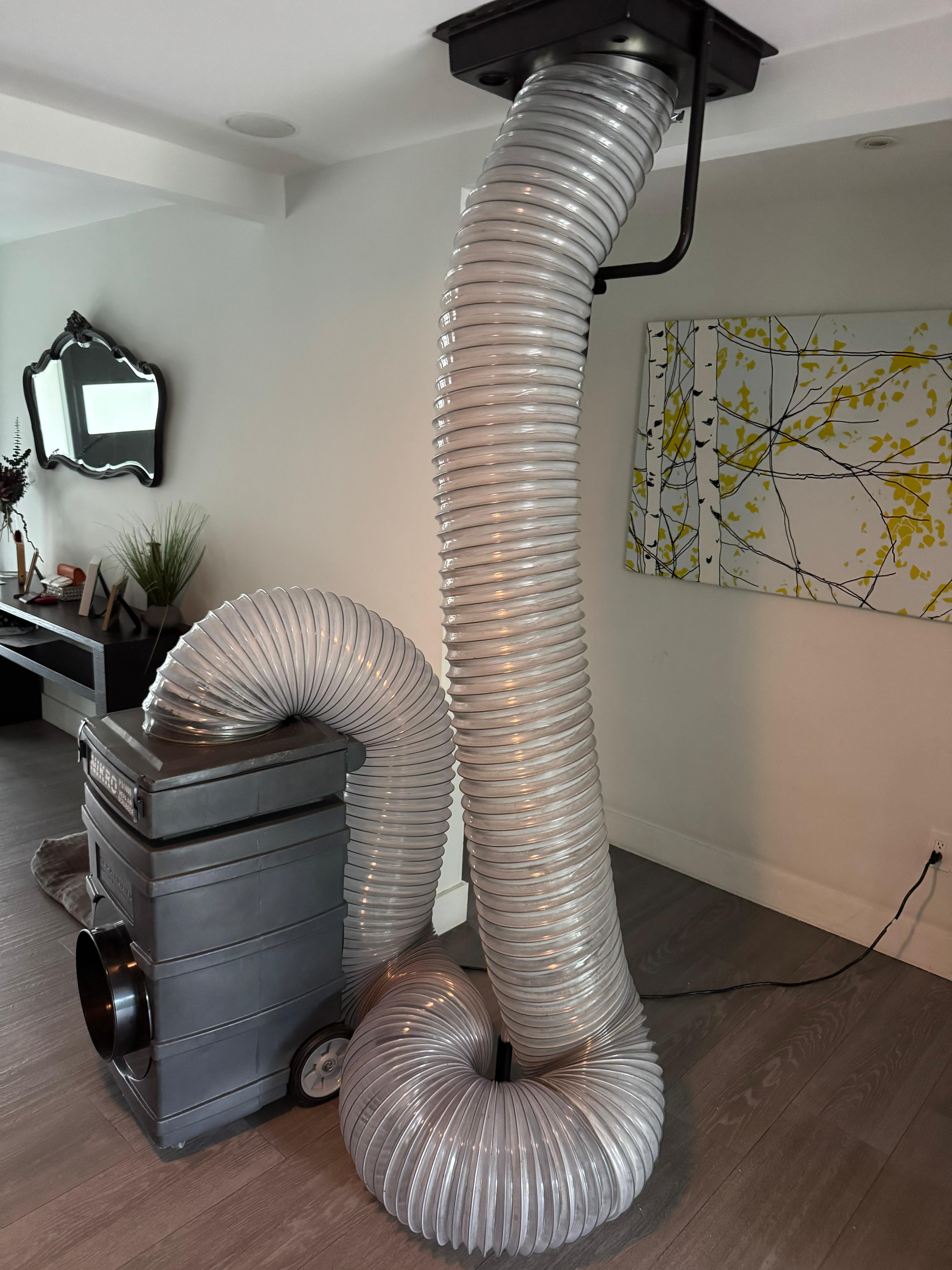 Any Time Duct Cleaning technician at work